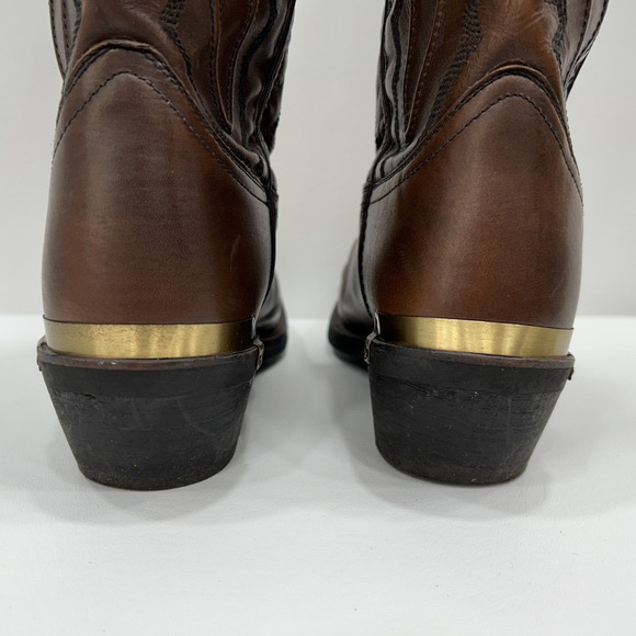 Laredo‎ Men\'s Size 10D Brown Atlas Leather Boots Western Cowboy main image 10